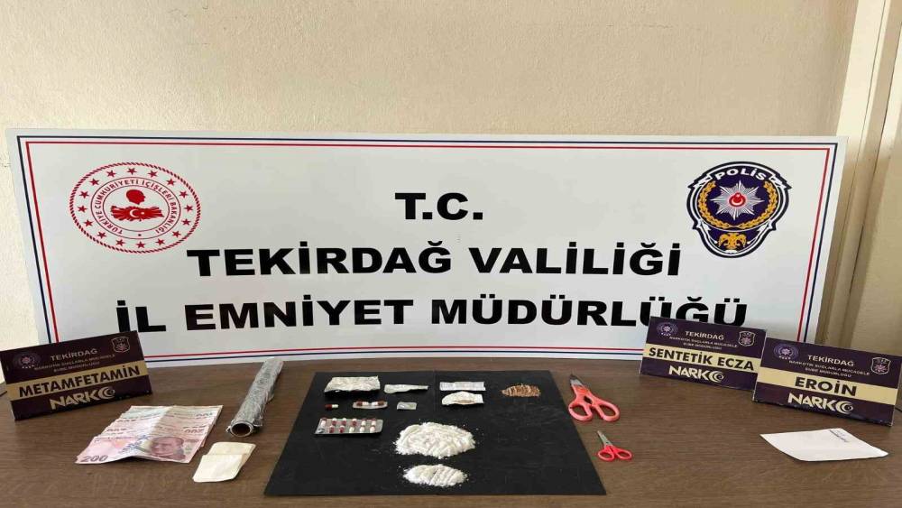 Tekirdağ’da uyuşturucu operasyonlarında 9 kişi tutuklandı
