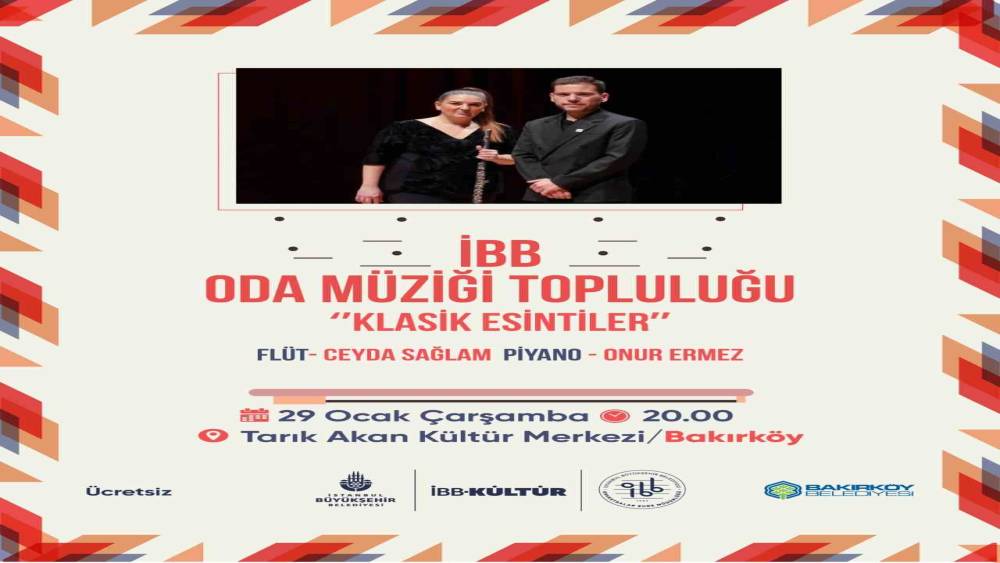 “Bakırköy’de iş çıkışı konserleri” klasik esintiler ile devam ediyor
