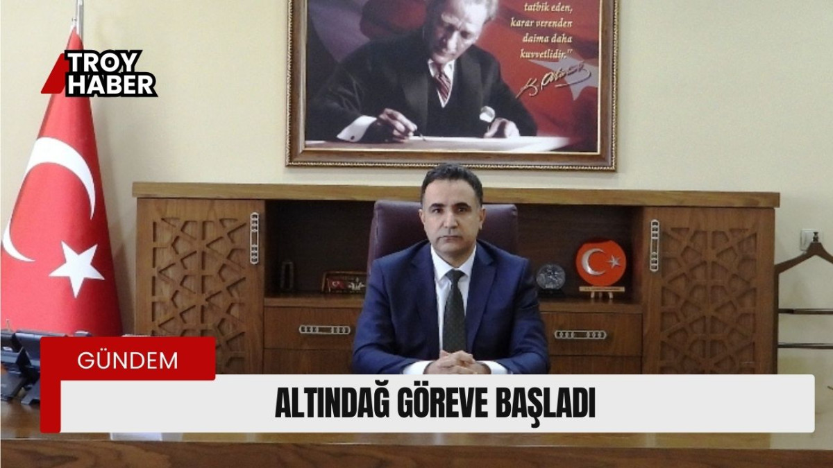 Altındağ göreve başladı