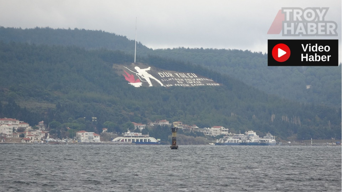 Bozcaada ve Gökçeada'ya tüm feribot seferleri iptal edildi