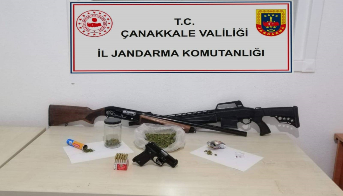 Çanakkale’de jandarmadan uyuşturucu operasyonu: 3 gözaltı