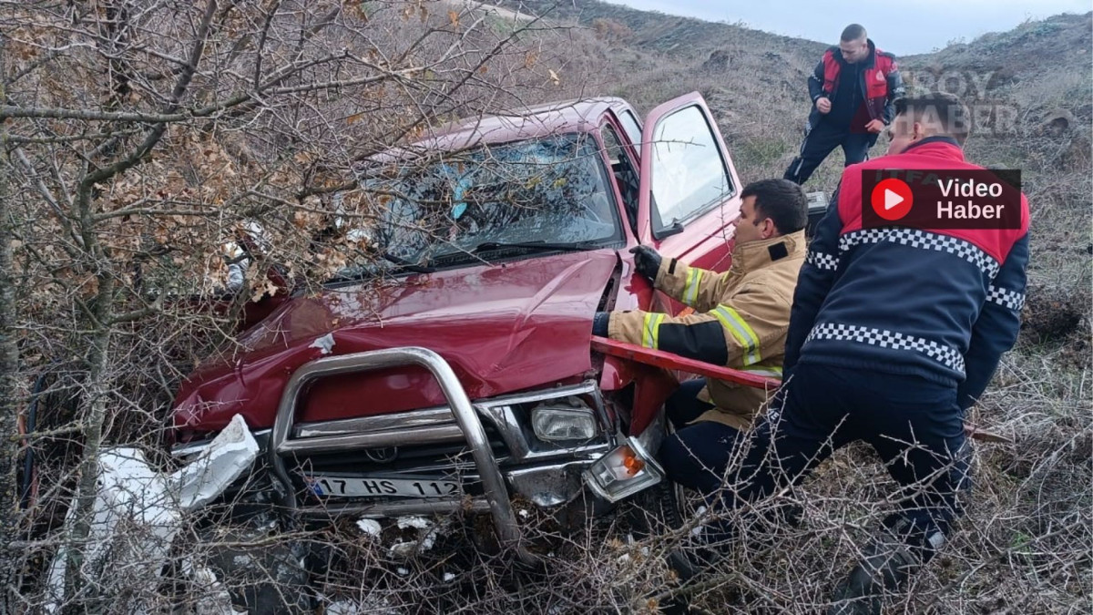 Çan'da trafik kazası: 2 yaralı